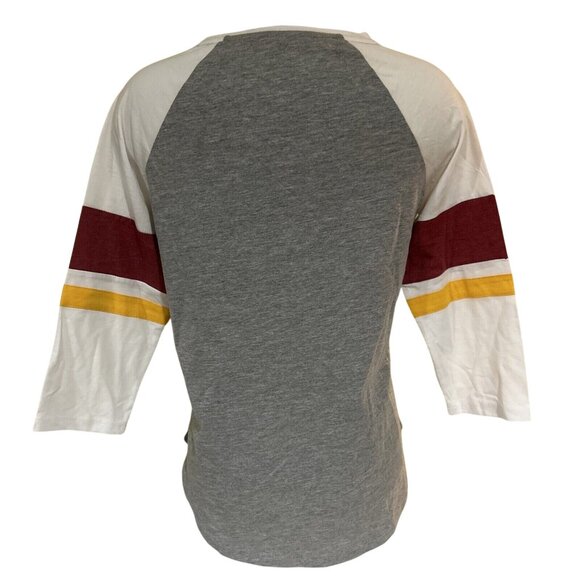 NEW USC Trojans Colosseum Athletics Gray Scoop Neck 1/2 Sleeve Shirt Women's M - Picture 5 of 6